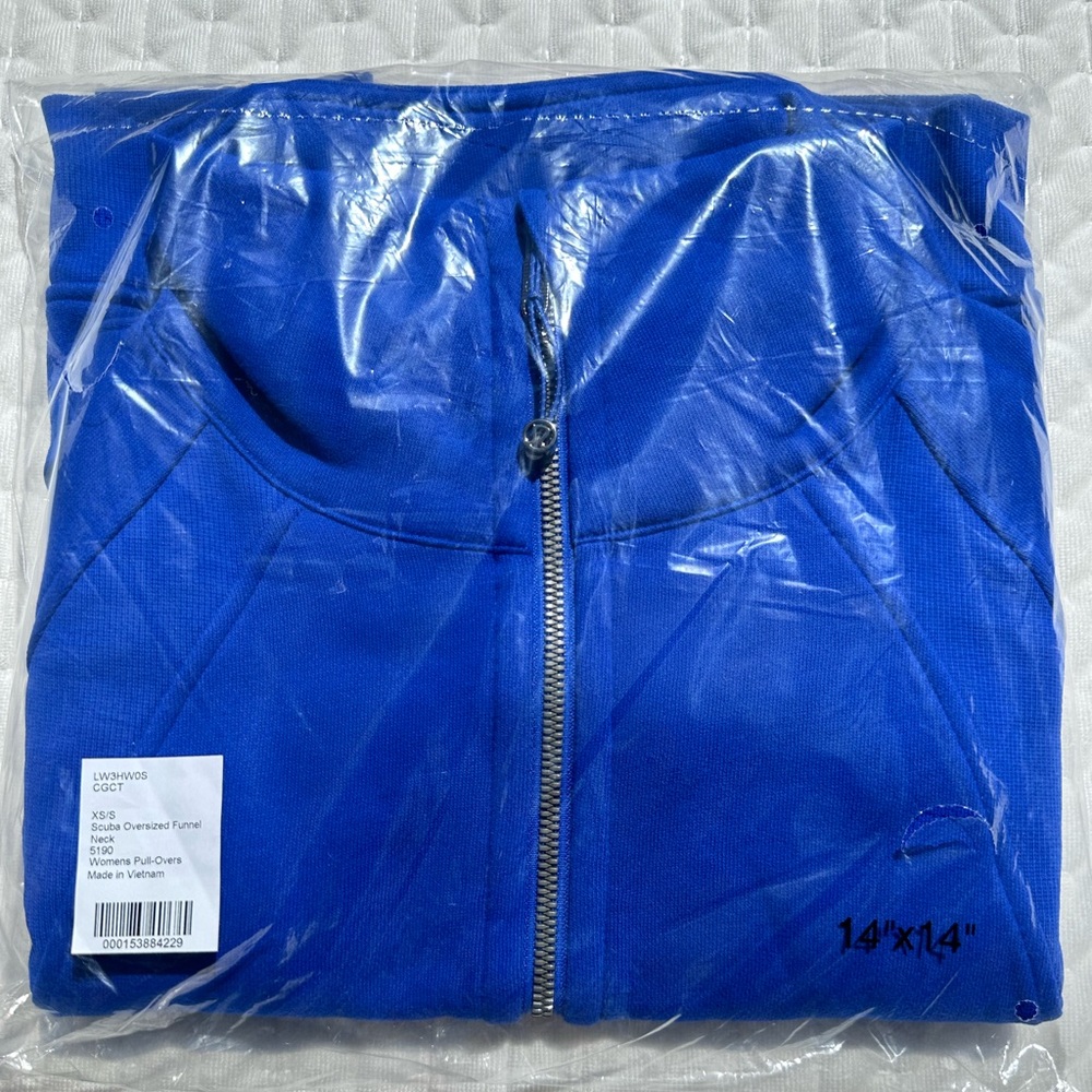 Lululemon Scuba Oversized Funnel-Neck Half Zip